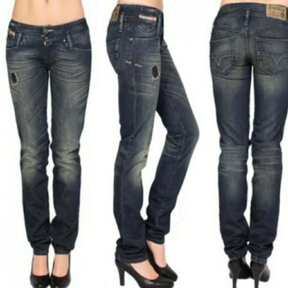 NEW DIESEL Matic Dirty Thirty Skinny Jeans Sz 28